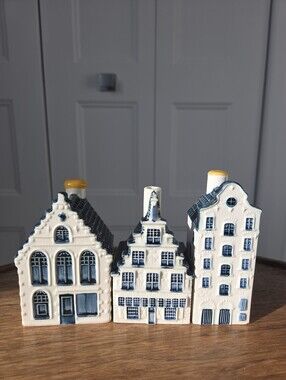 KLM Delft Blue Ceramic Houses | 29 33 49